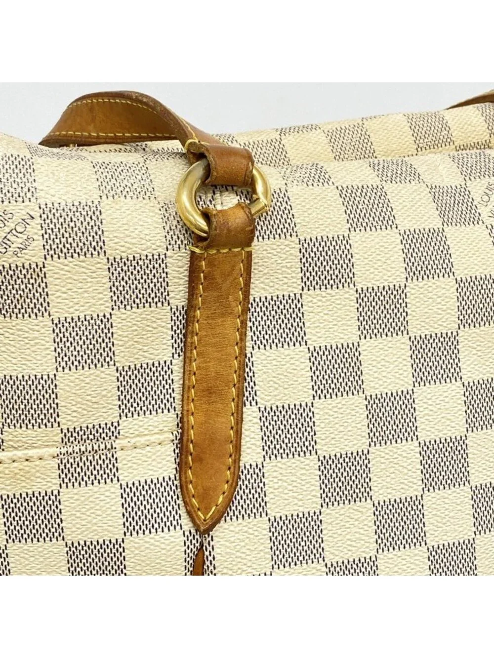 Louis Vuitton Tote Damier Azur Totally GM White - Picture 7 of 10
